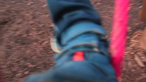 Active games on playground. Coordination, speed training. Stock Footage 151995138