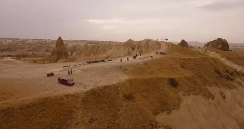 Active holiday in Cappadocia. Video stock 97103571