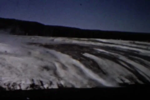 Active Hotspot Yellowstone Stock Footage 24669041