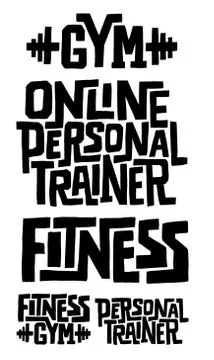 Active lifestyle set Stock Illustration