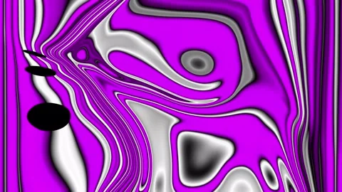 Active movement of the liquid abstract animated background. Multi colored w.. Video stock 331653842