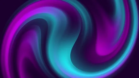 Active movement of the liquid abstract animated background. Multi colored w.. Stock Footage 331653869