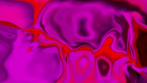 Active movement of the liquid abstract animated background. Multi colored w.. Video stock 332582385