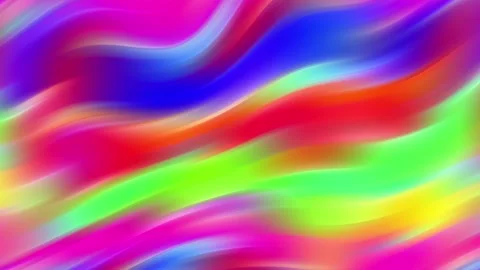 Active movement of the liquid abstract animated background. Multi colored w.. Stock Footage 332582484
