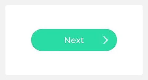 Active next move button UI element template Stock Illustration