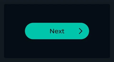 Active next step button UI element template Stock Illustration