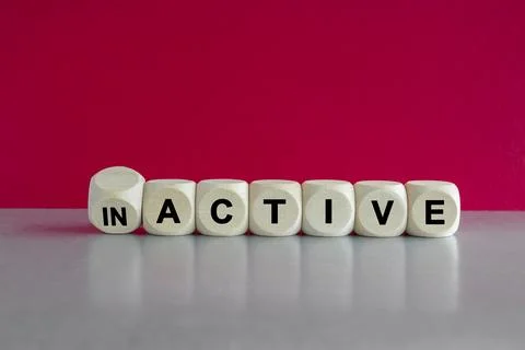 Active or inactive symbol. Stock Photos