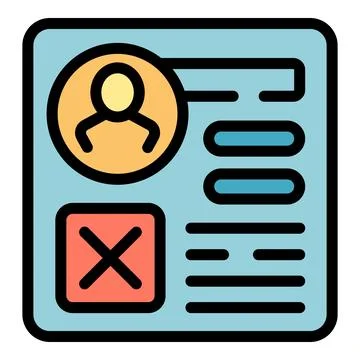 Active problem icon vector flat Stock Illustration