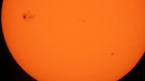 Active Region 2192 Sunspot Stock Footage 42889877