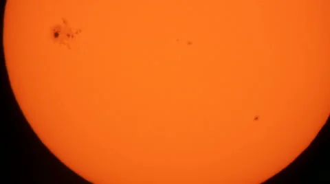 Active Region 2192 Sunspot Stock Footage 42889924