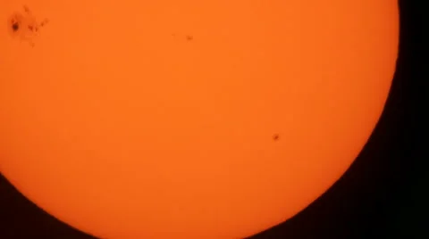 Active Region 2192 Sunspot Video stock 42889957