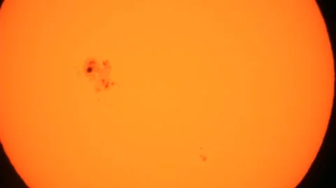 Active Region 2192 Sunspot Stock Footage 42954840