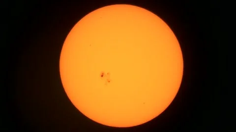 Active Region 2192 Sunspot Stock Footage 42974938