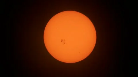 Active Region 2192 Sunspot Stock Footage 42974978
