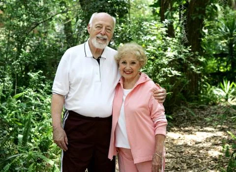 Active Senior Couple Stock Photos