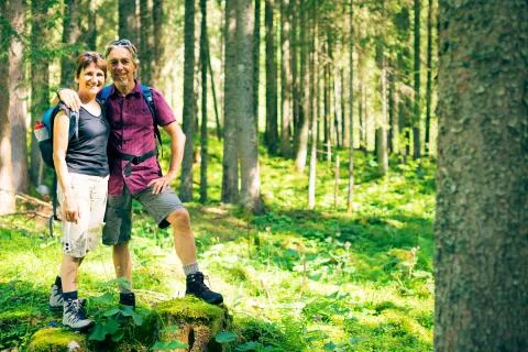 Active Senior Couple 写真素材