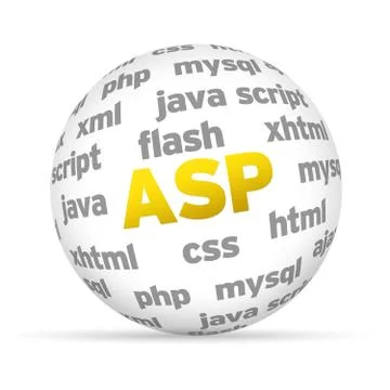 Active sever pages Stock Illustration