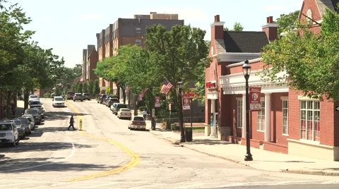 Active Streets in Harrison Stock Footage 44340525