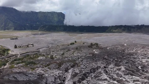 ⁠Active Volcano Steam and Caldera Field at Mount Bromo East Java Indonesia Video stock 344891349