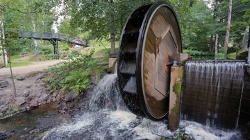 Active watermill Stock Footage 86011241