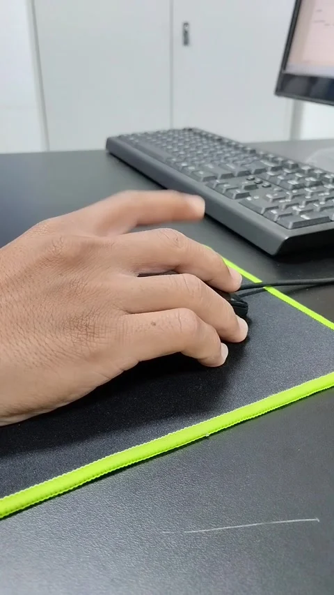 Activities in front of the computer Stock Footage 290855291