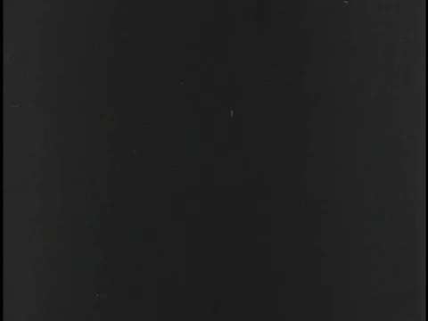 Activity in the control tower before a rocket launch in the 1950s. Stock Footage 74736829