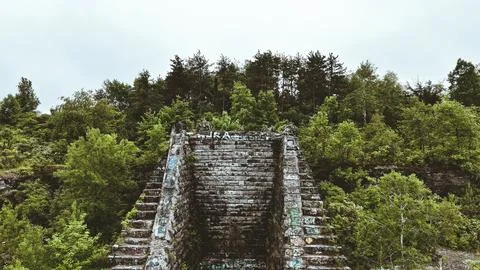 Activity Embedded - Split Rock Quarry - Syracuse, NY Foto stock
