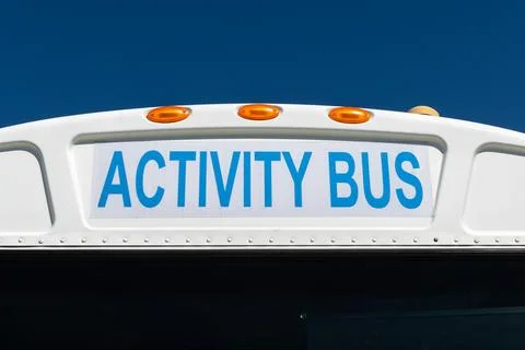 Activity School Bus Stock-Fotos