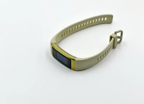 An activity tracker is an electronic device Foto stock