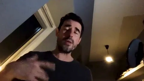 Actor Claes Bang is interviewed on online call for 'The Affair' - 2021 Video stock 154353749