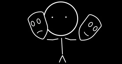 Actor masks Stock Footage 301613628