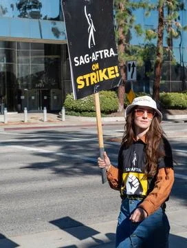 Actor On Strike Stock-Fotos