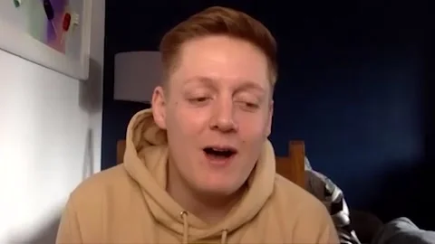 Actor Thomas Turgoose is interviewed about season 1 of 'Intergalactic' - 2021 Video stock 157437297