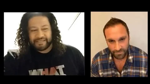 Actors Jake Ryan and John Tui talk about their new film Savage - 2020 Stock Footage 140201937