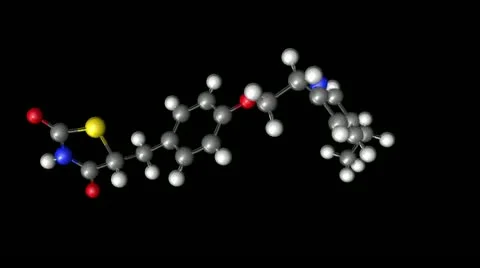 An actos molecule 動画素材 12377472