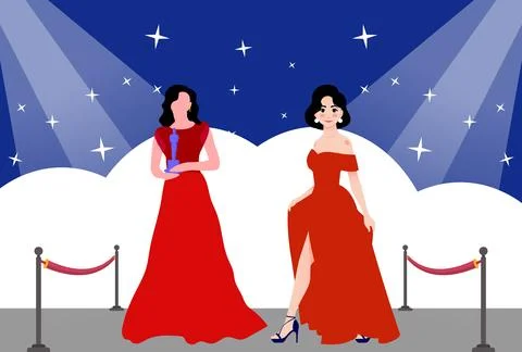 Actress Concept Illustration Stock Illustration