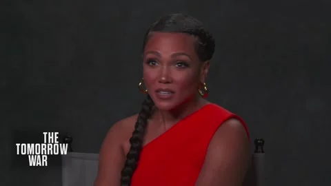 Actress Jasmine Mathews talks about new | Stock Video | Pond5