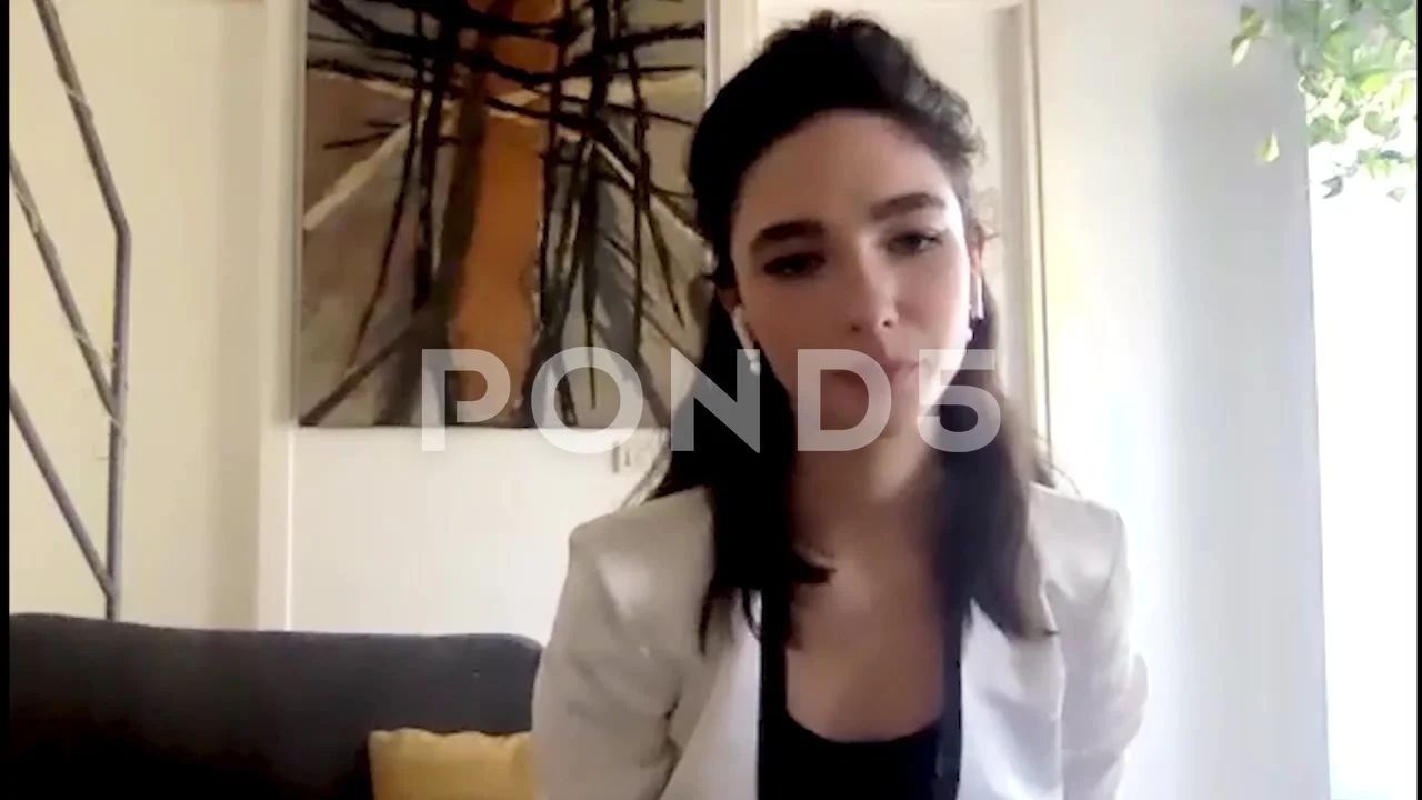 Actress Matilda De Angelis is interviewe... | Stock Video | Pond5