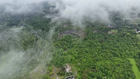 Acts as a Gateway - Split Rock Quarry - Syracuse, NY Stock Photos