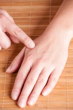 Acupresure  스톡 사진