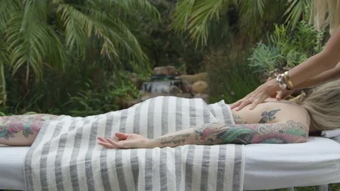 Acupuncture and wellness Stock Footage 82443659