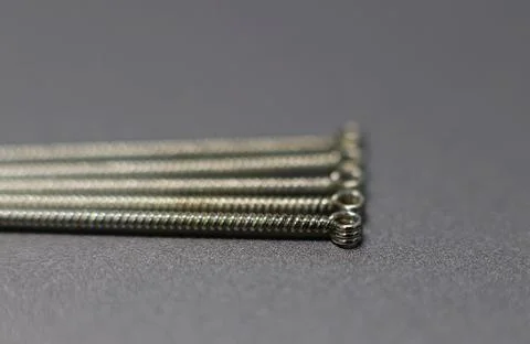 Acupuncture needles Stock Photos