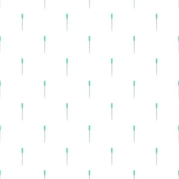 Acupuncture needles repeating pattern for medical wellness therapy Illustrazione stock