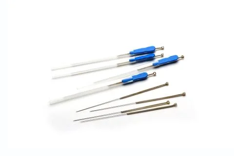 Acupuncture Foto stock