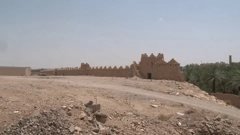 Ad Dareyah Historical Town in Riyadh 006 Stock Footage 82889546