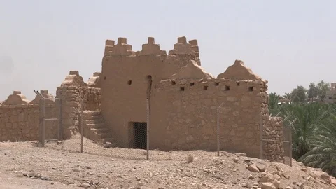 Ad Dareyah Historical Town in Riyadh 005 Stock Footage 82889566