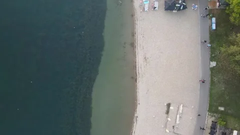 Ada Ciganlija Stock Footage 140882762