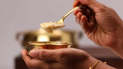 Ada Payasam Stock Footage 156750774