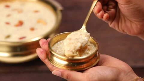 Ada Payasam Stock Footage 156750846
