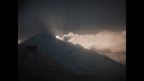 Adak Sunset Flight 1947 Stock Footage 182666613
